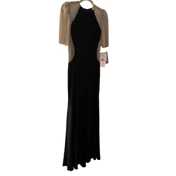 XSCAPE Elise Quarter Sleeve Jersey Knit Dress Size 8P New with Tag MSRP $279 - Picture 5 of 12